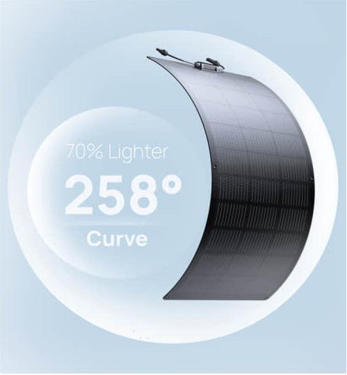 EcoFlow 100W Flexible Solar Panel - Light and Flexible, More Than Ever