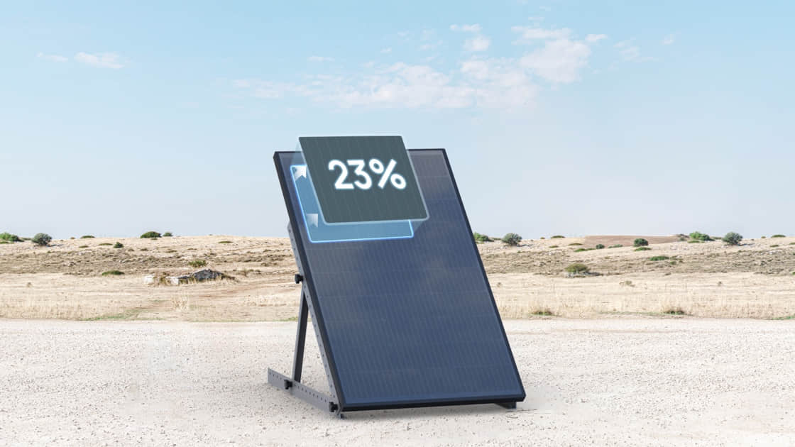 EcoFlow 100W Rigid Solar Panel - Charge Faster with High Solar Conversion