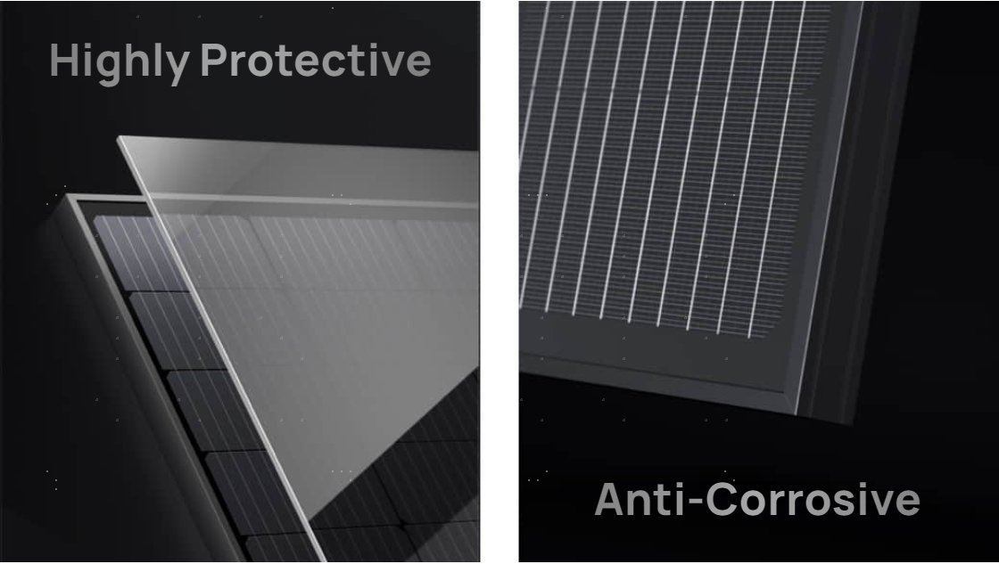 EcoFlow 100W Rigid Solar Panel - Durable Structure Design