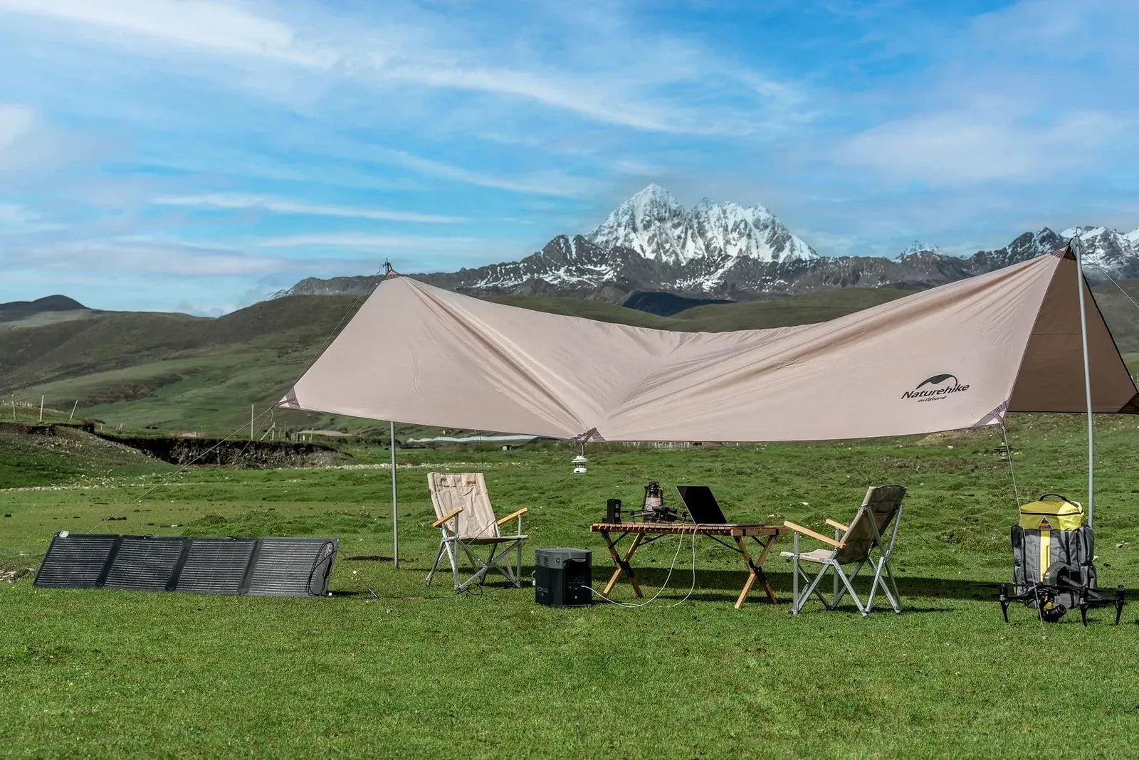 EcoFlow 110W Portable Solar Panel - Self-supportable