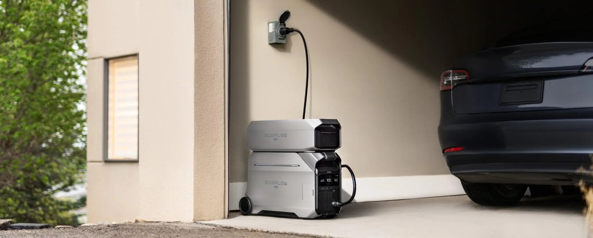 EcoFlow DELTA Pro 3 home backup connection with Smart Home Panel