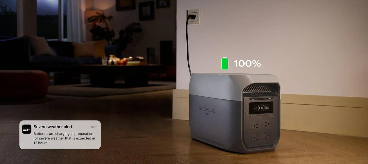EcoFlow DELTA 3 Max AC wall charging