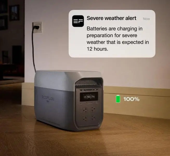 EcoFlow DELTA 3 Max AC wall charging
