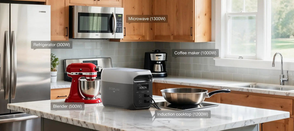 EcoFlow DELTA 3 Max Plus - Kitchen