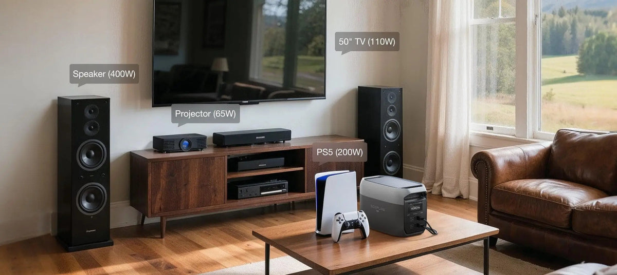 EcoFlow DELTA 3 Max Plus - Living Room