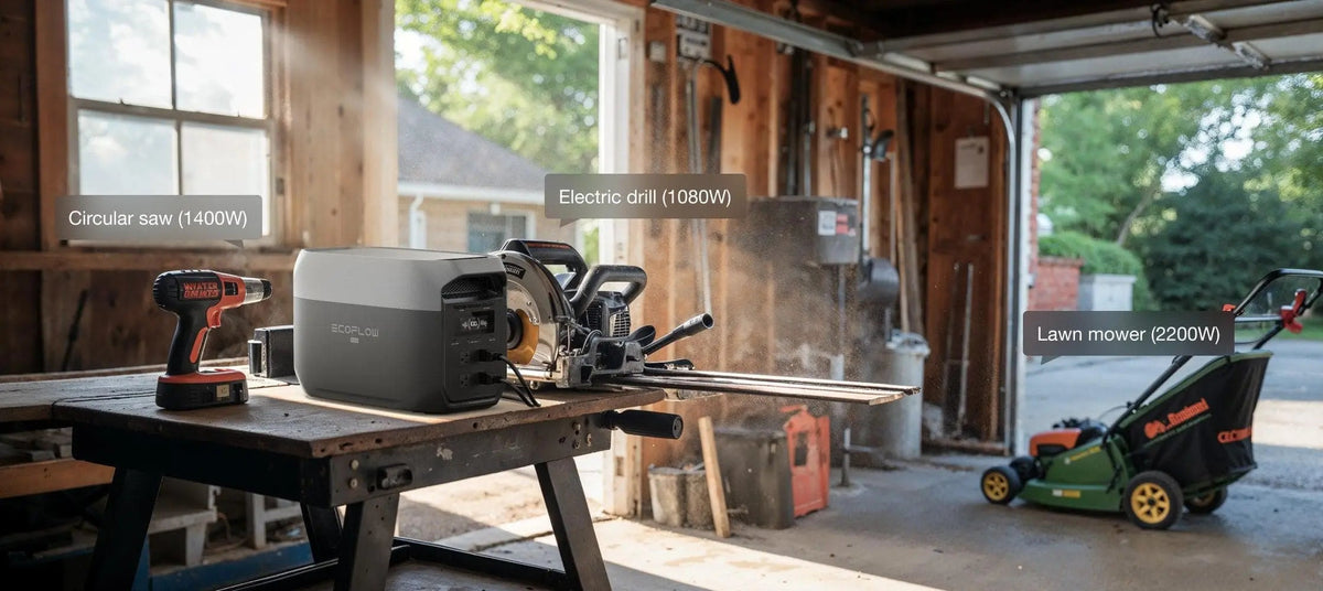 EcoFlow DELTA 3 Max Plus - Garage