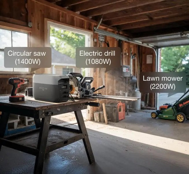 EcoFlow DELTA 3 Max Plus - Garage