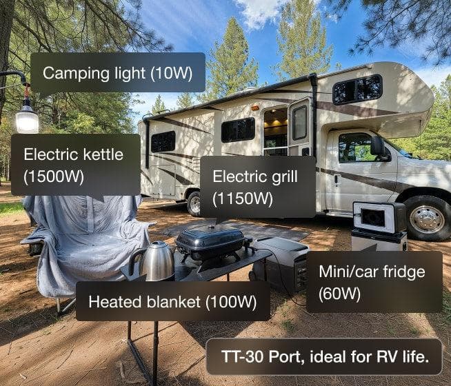 EcoFlow DELTA 3 Ultra 3600W stable power output