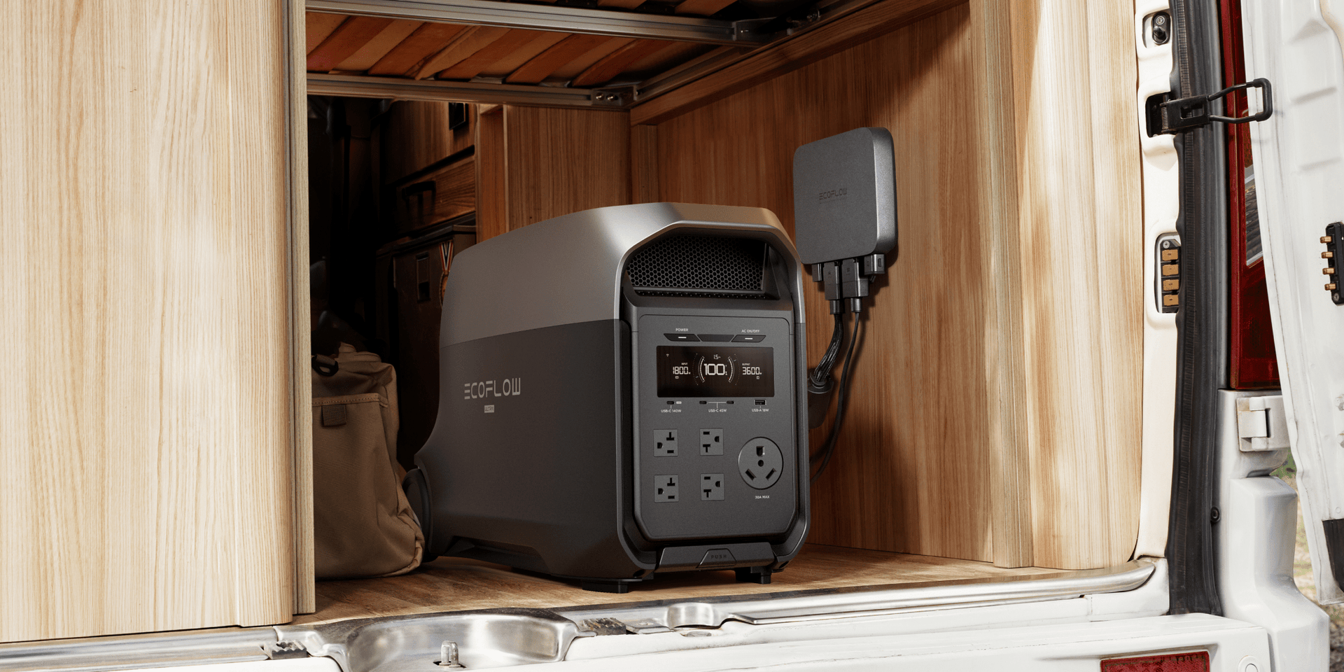 EcoFlow DELTA 3 Ultra Plus - 4 Ways to Charge Up — Ready in Just 1.48 Hrs<sup>[4]</sup>