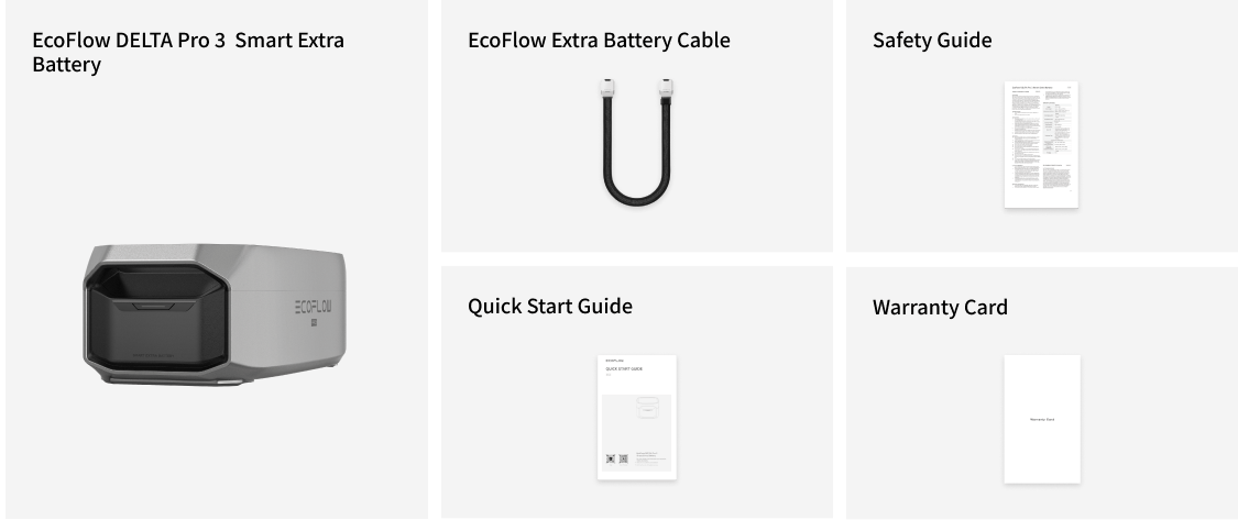 EcoFlow DELTA Pro 3 Extra Battery