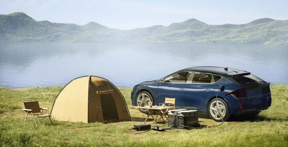 Charge DELTA Pro at EV stations worldwide