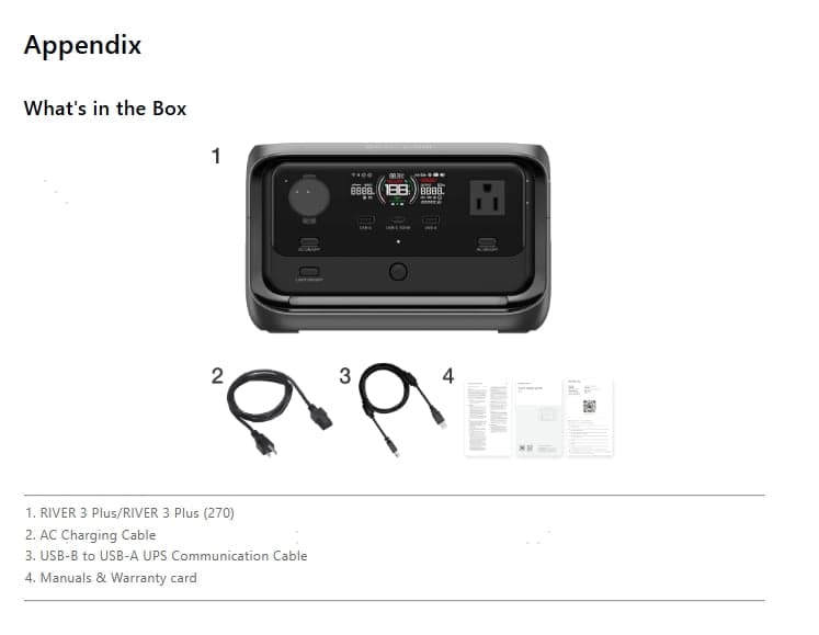 EcoFlow RIVER 3 Max Plus portable power station