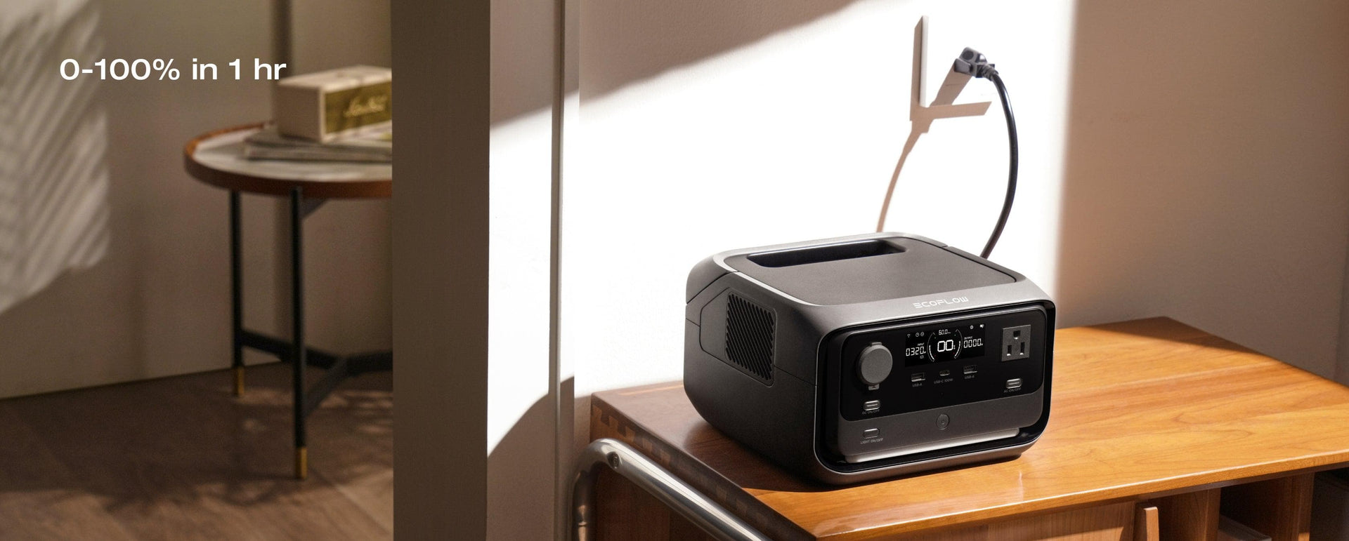 EcoFlow RIVER 3 Max Plus - 4 charging options, safely charge 0-100% in 1 hr