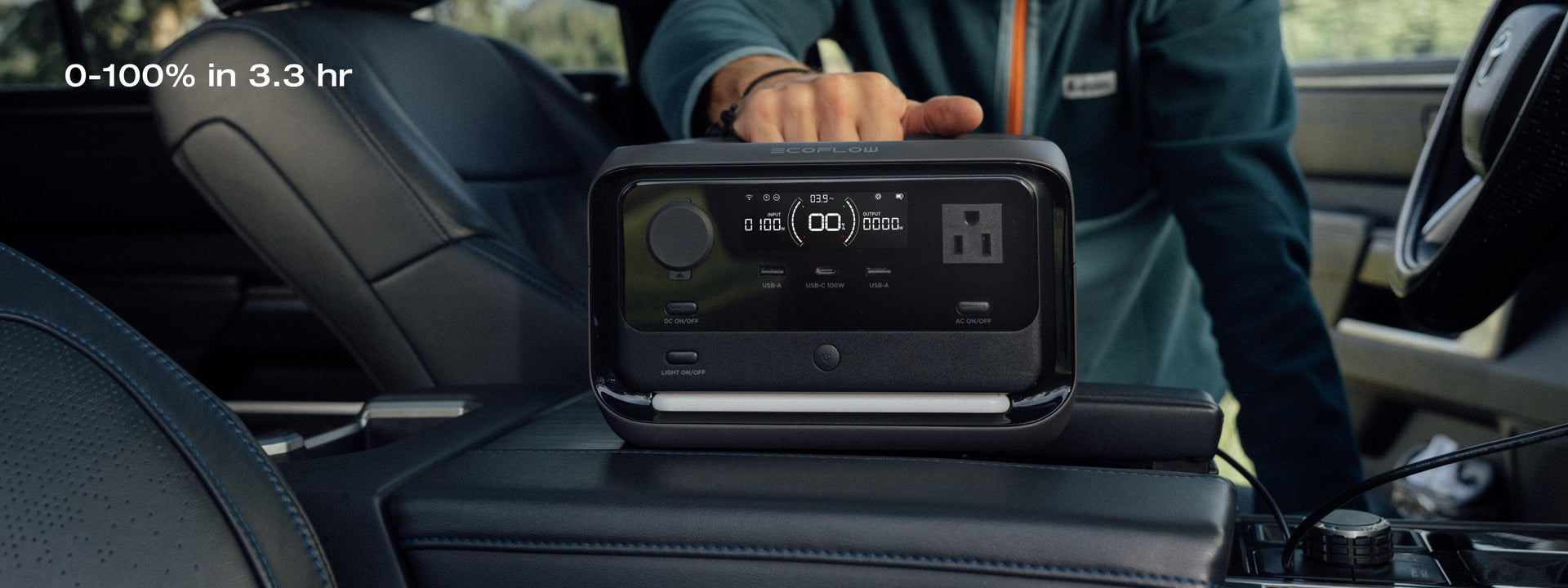 EcoFlow RIVER 3 Plus - 4 charging options, safely charge 0-100% in 1 hr