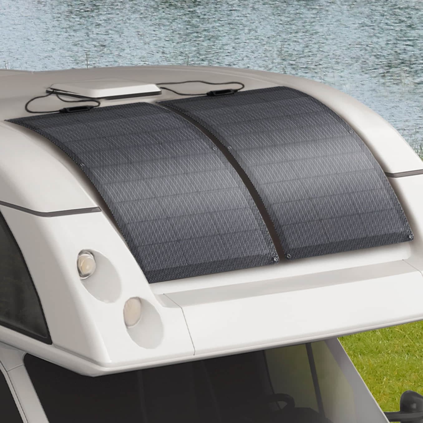 EcoFlow 100W Flexible Solar Panel view 4