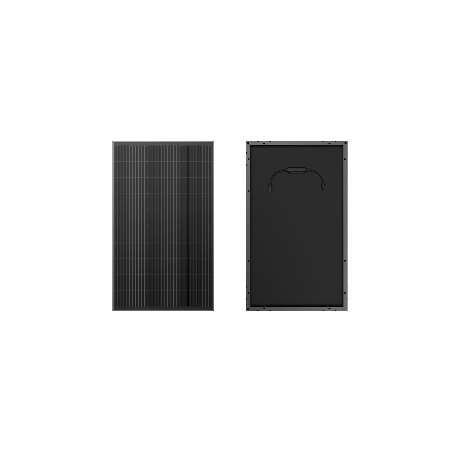 EcoFlow 100W Rigid Solar Panel view 2
