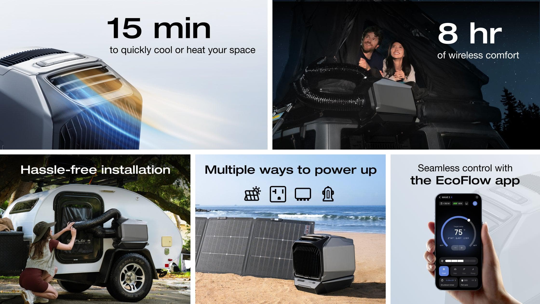 EcoFlow WAVE 3 portable air conditioner